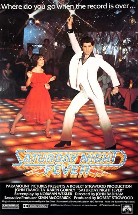 Saturday Night Fever film posteri