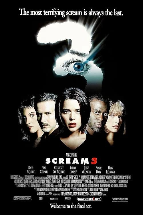 Scream 3 film posteri
