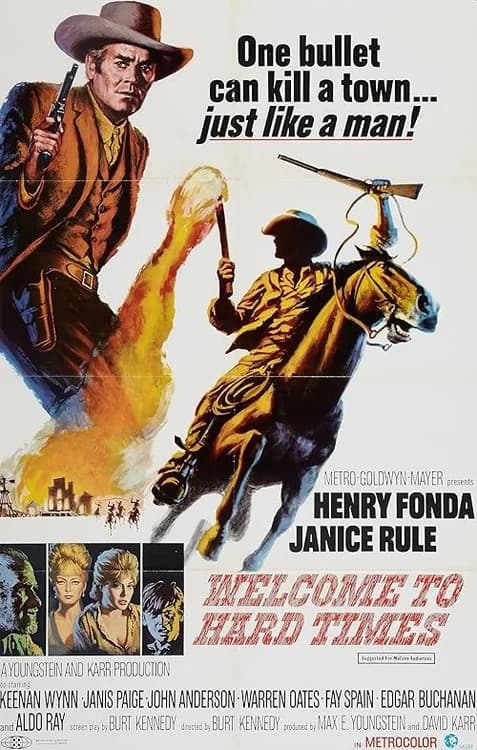 Welcome to Hard Times film posteri