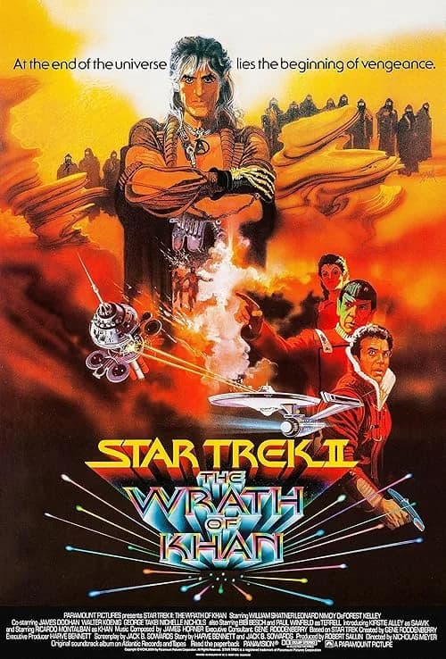 Star Trek II: The Wrath of Khan film posteri