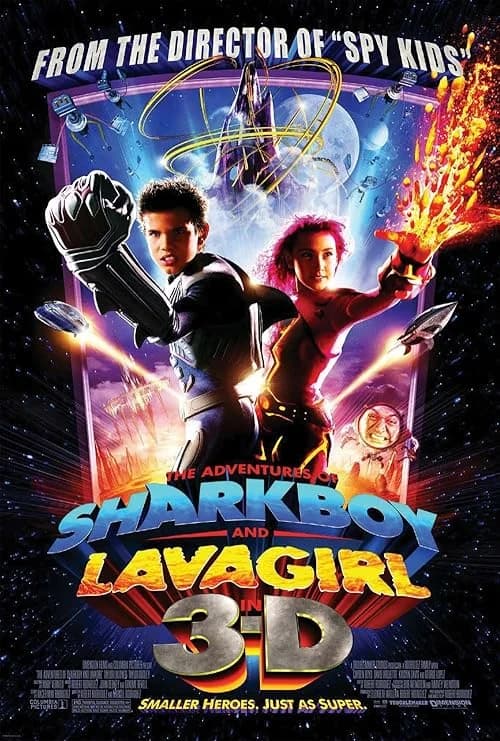 The Adventures of Sharkboy and Lavagirl 3-D film posteri